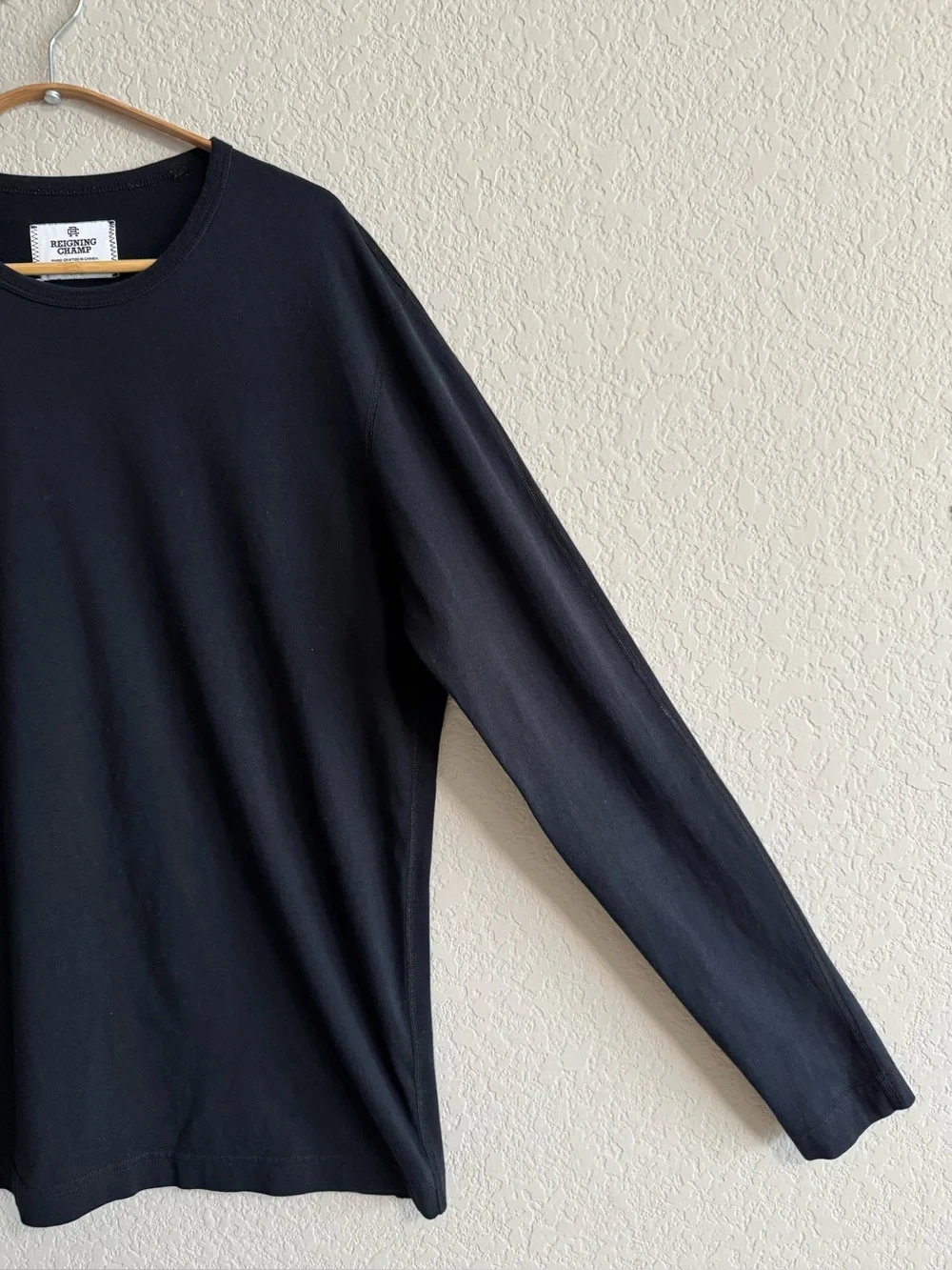 Reigning Champ L/S Tee Shirt Large